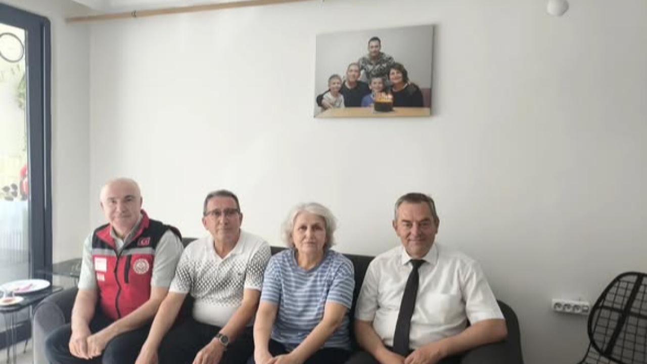 Kırklareli’nde Şehit Babalarına Babalar Günü Ziyareti
