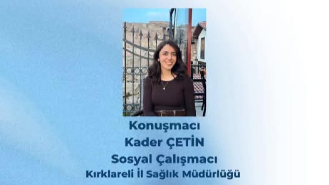 Kırklareli’nde “Yaş Alırken Unutmamak” Konulu Eğitim Düzenlenecek