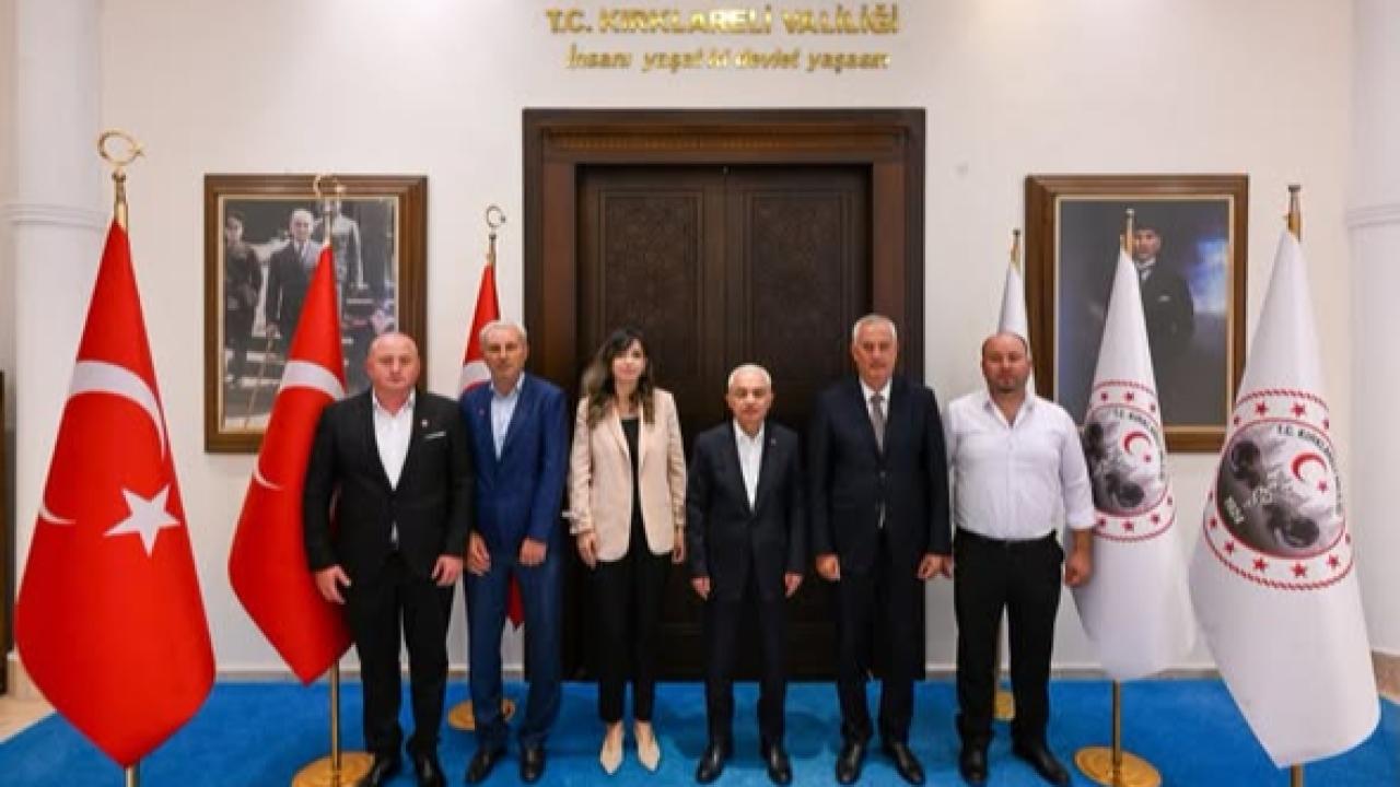 Kırklareli’nde Yeni Muhtarlar Valilikte Bir Araya Geldi