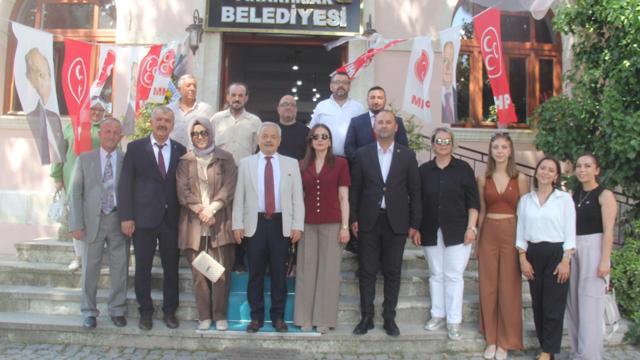 MHP Pınarhisar’da Nedim Bars Yeniden Başkan Seçildi