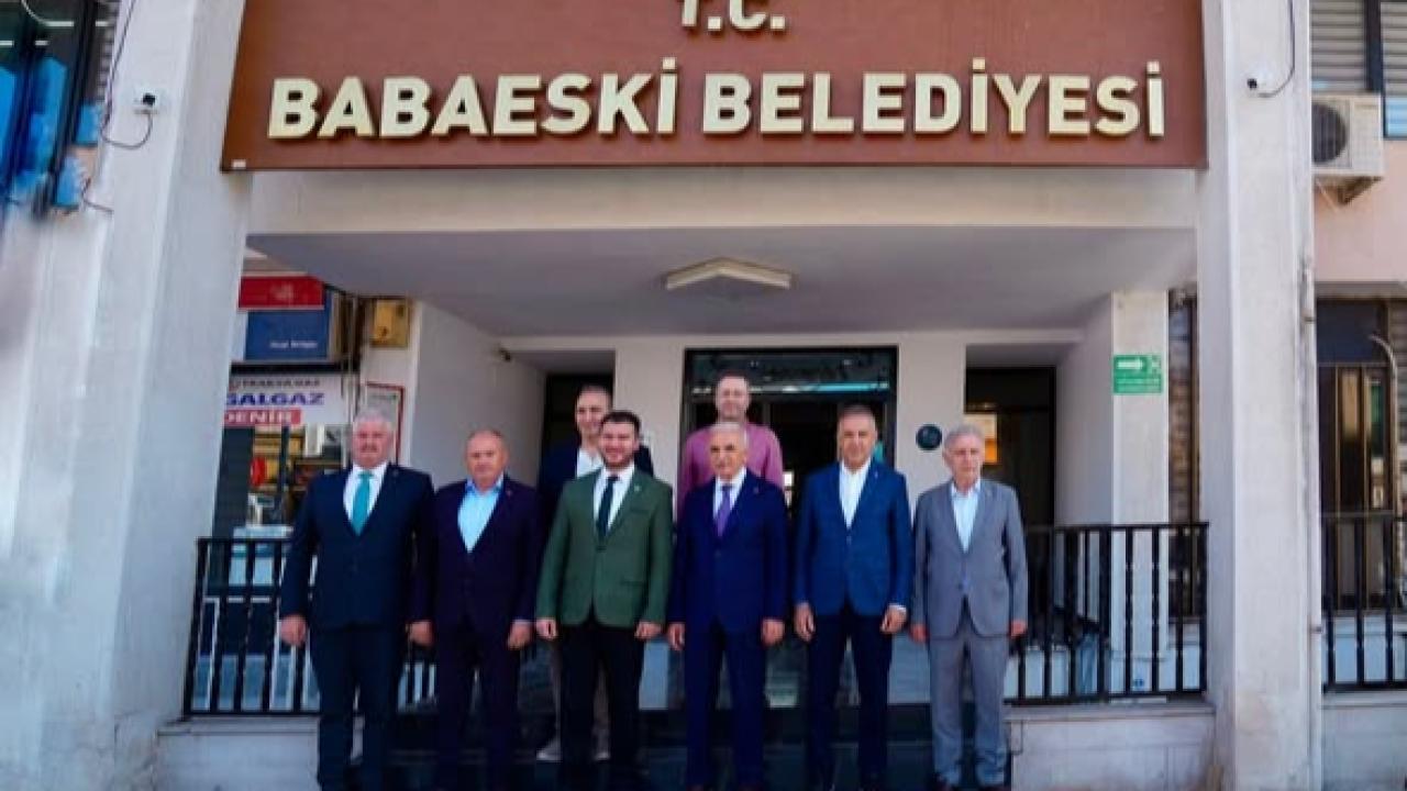 Ümraniye Heyeti Babaeski Belediyesi’ni Ziyaret Etti