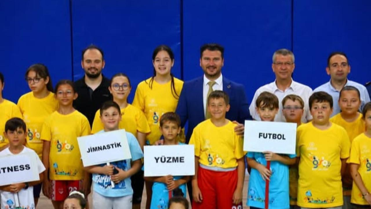 Babaeski’de Yaz Spor Okulları Coşkulu Törenle Açıldı