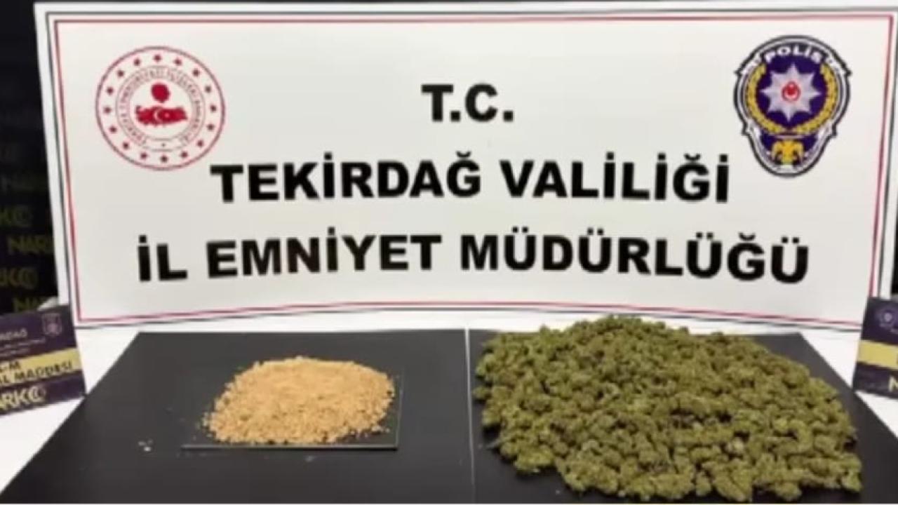 Çorlu'da Uyuşturucu Operasyonu