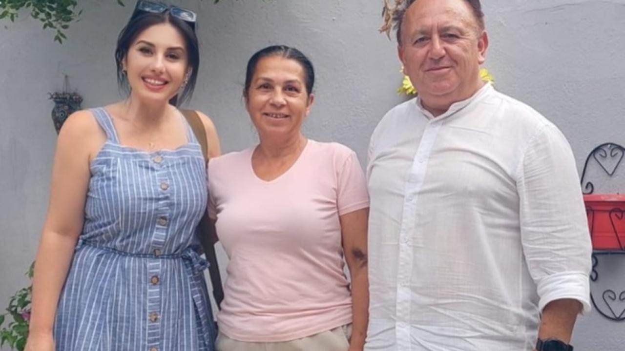 GAZİ KEMAL MAHALLE MUHTARI HÜLYA GÜDER'E GEÇMİŞ OLSUN ZİYARETİ