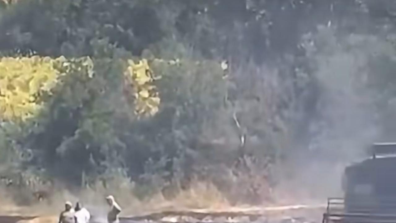 KIRIKKÖY–MÜSELLİM ARASINDA KORKUTAN TARLA YANGINI!