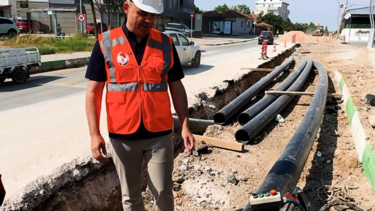 Kırklareli'de kanserojen risk taşıyan borular yenileniyor