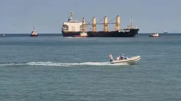 Tekirdağ'da 169 Metrelik Kuru Yük Gemisi Karaya Oturdu...