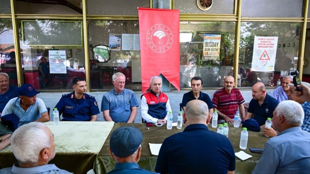 Vali Turan Köylülerle Bir Araya Geldi!