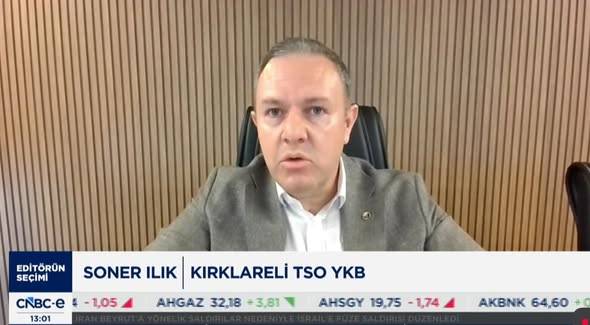 Soner Ilık CNBC-e’de TOBB Nefes Kredisi’ni Değerlendirdi