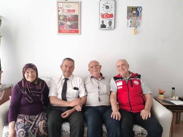 Kırklareli’nde Şehit Babalarına Babalar Günü Ziyareti