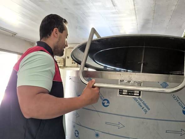 Kırklareli’nde Süt Toplama ve Soğutma Tanklarına Yakın Takip