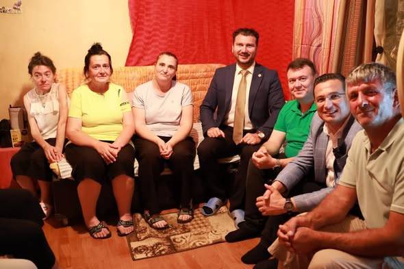 Babaeski’de Gönül Belediyeciliği: Kan Ailesine Ziyaret